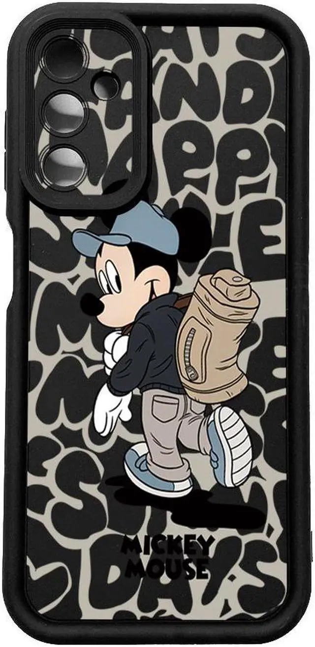 Alt view image 3 of 3 - Case For Samsung A34 5G Couple Mickey Minnie Full Protective Phone Case Anti Drop Cover