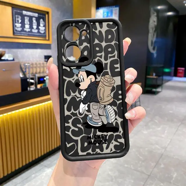Main image of Case For VIVO Y18 4G Couple Mickey Minnie Full Protective Phone Case Anti Drop Cover
