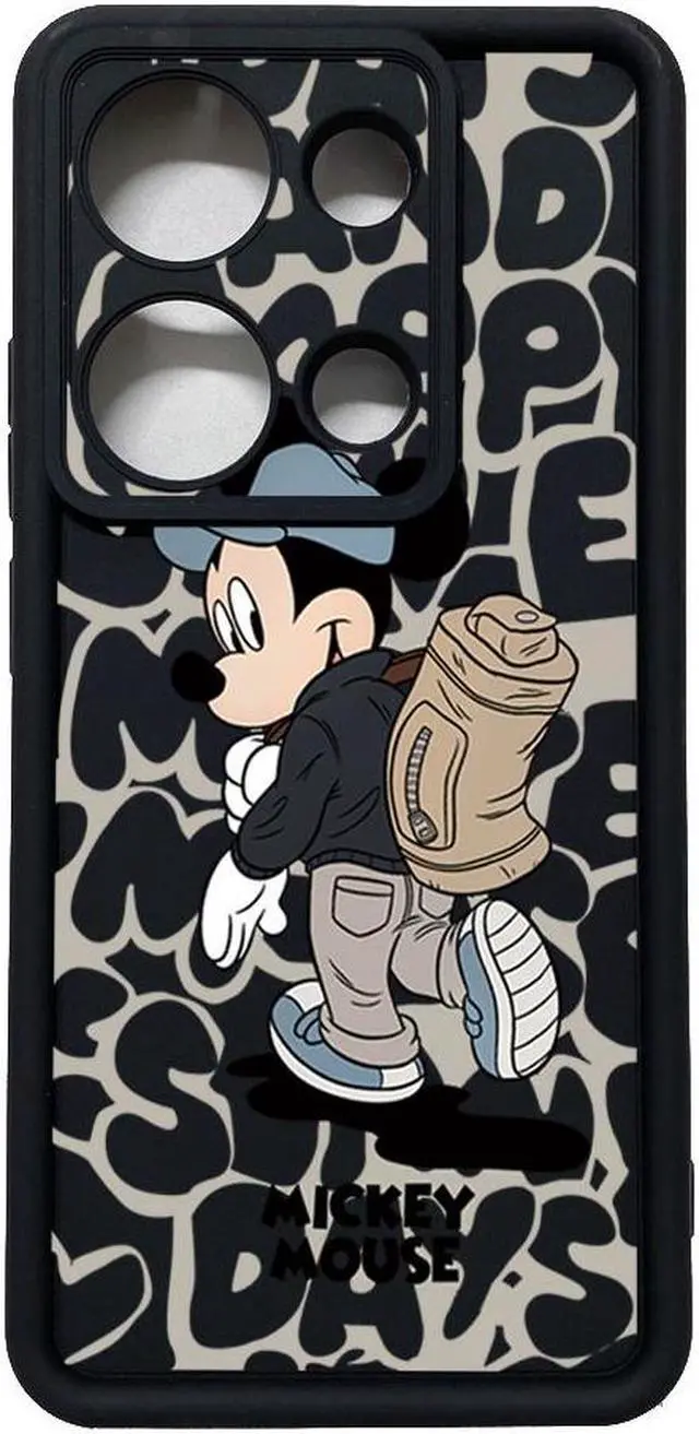Alt view image 3 of 3 - Case For POCO X6 5G Couple Mickey Minnie Full Protective Phone Case Anti Drop Cover