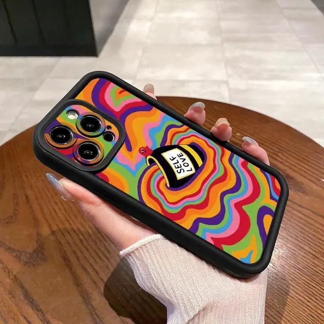 Alt view image 2 of 3 - Case For iPhone 12 Pro Liquid Coffee Full Protective Phone Case Anti Drop Cover