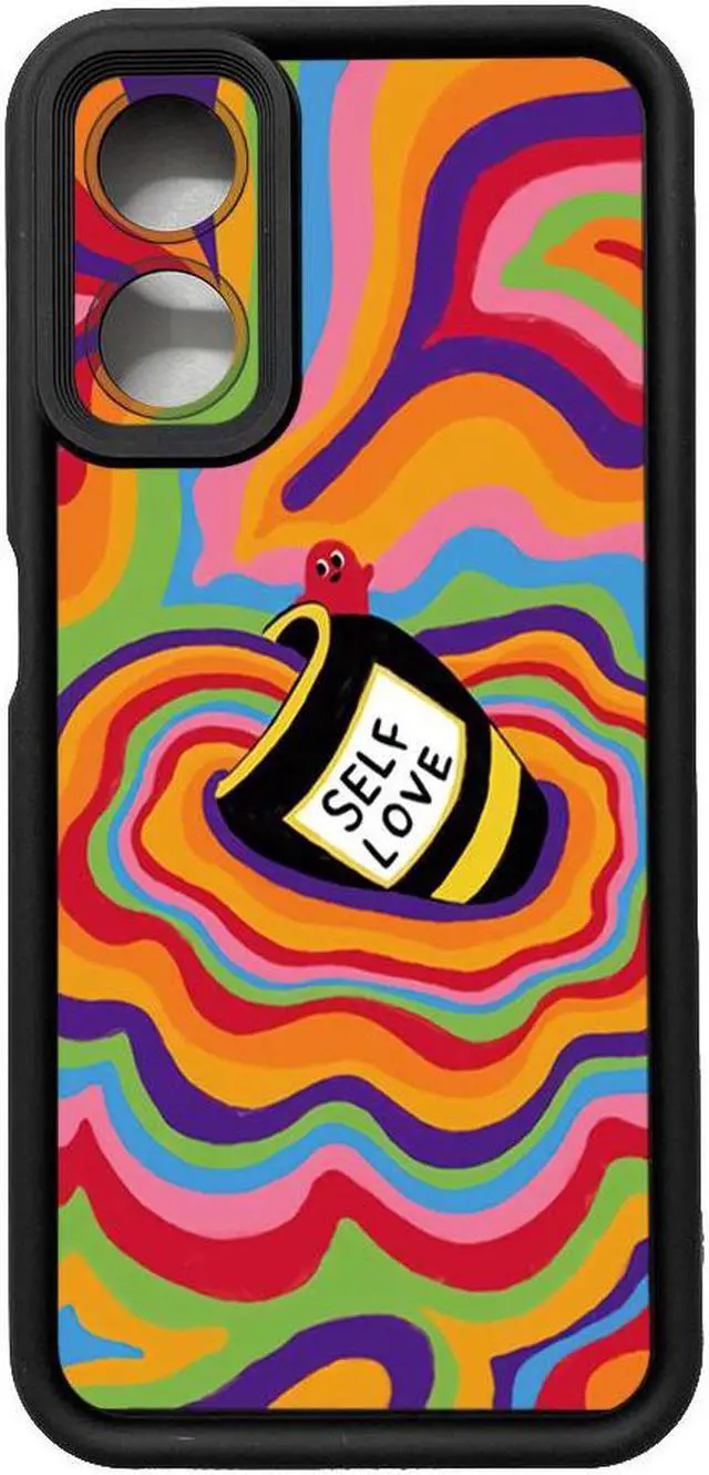 Alt view image 3 of 3 - Case For OPPO A18 4G Liquid Coffee Full Protective Phone Case Anti Drop Cover