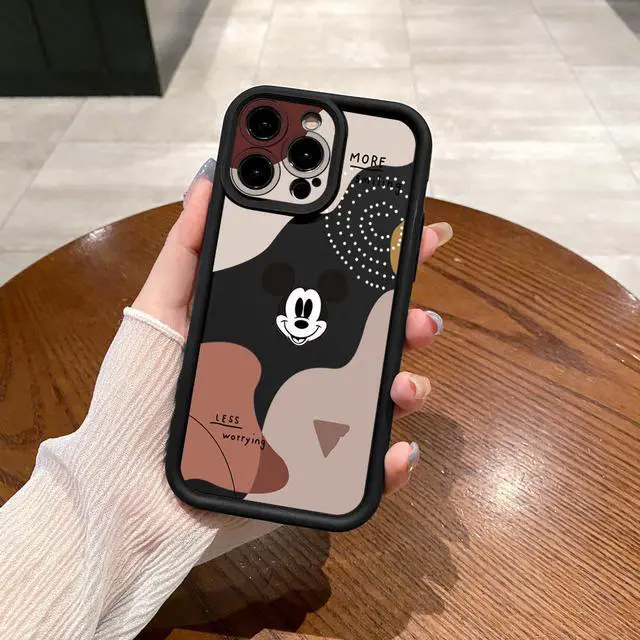 Main image of Case For iPhone 15 Pro Max Retro Mickey Full Protective Phone Case Anti Drop Cover