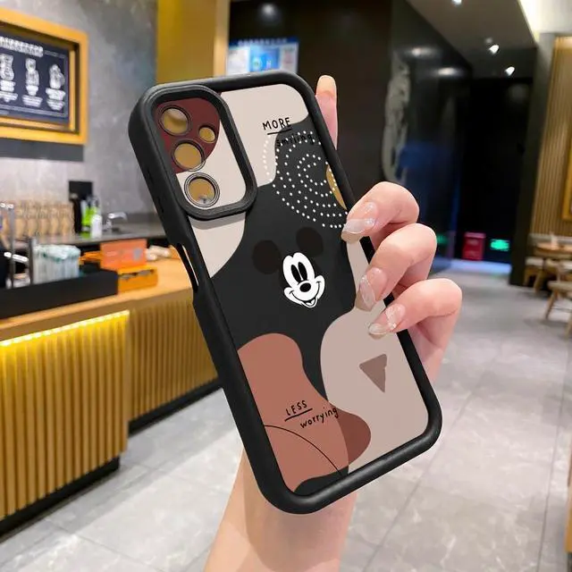 Alt view image 2 of 3 - Case For Samsung S23 Plus Retro Mickey Full Protective Phone Case Anti Drop Cover