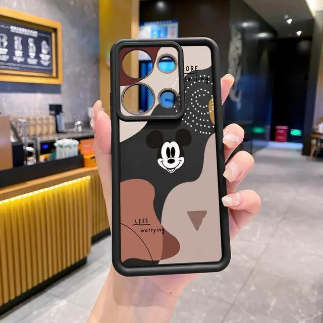 Alt view image 2 of 3 - Case For Infinix Smart 7 Retro Mickey Full Protective Phone Case Anti Drop Cover
