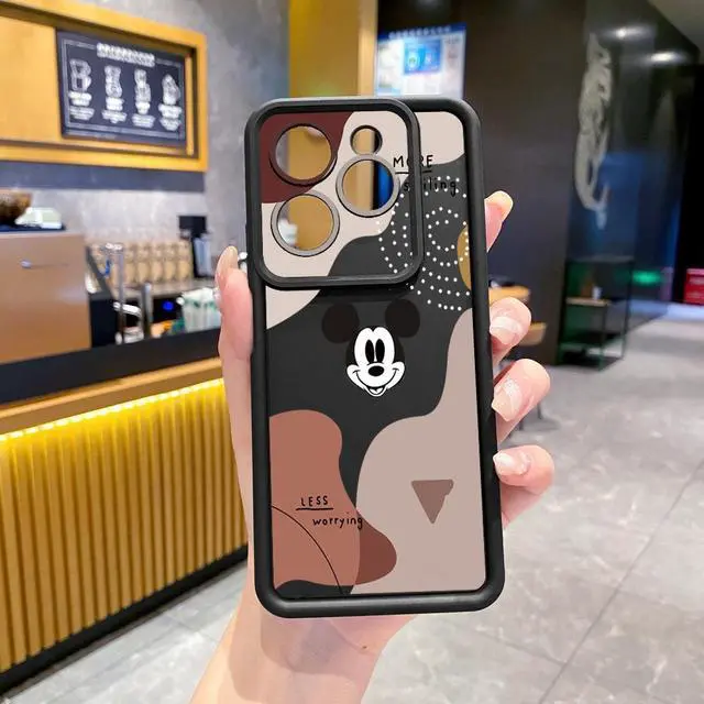Main image of Case For Infinix Smart 8 Pro Retro Mickey Full Protective Phone Case Anti Drop Cover