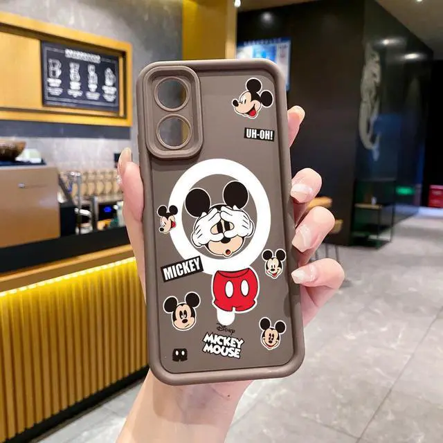Main image of Case For OPPO A78 4G Funny Shinning Mickey Mouse Full Protective Phone Case Anti Drop Cover