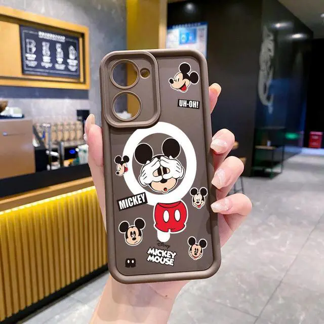 Main image of Case For VIVO Y03 4G Funny Shinning Mickey Mouse Full Protective Phone Case Anti Drop Cover