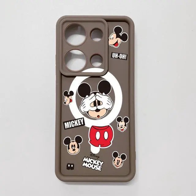 Alt view image 3 of 3 - Case For Infinix Zero 30 5G Funny Shinning Mickey Mouse Full Protective Phone Case Anti Drop Cover