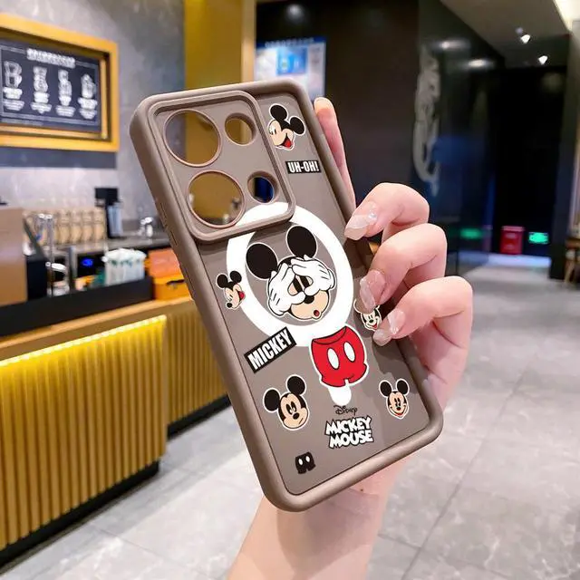 Alt view image 2 of 3 - Case For Infinix Zero 30 5G Funny Shinning Mickey Mouse Full Protective Phone Case Anti Drop Cover