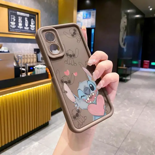 Alt view image 2 of 3 - Case For OPPO A79 5G Couple Stitch Angel Full Protective Phone Case Anti Drop Cover