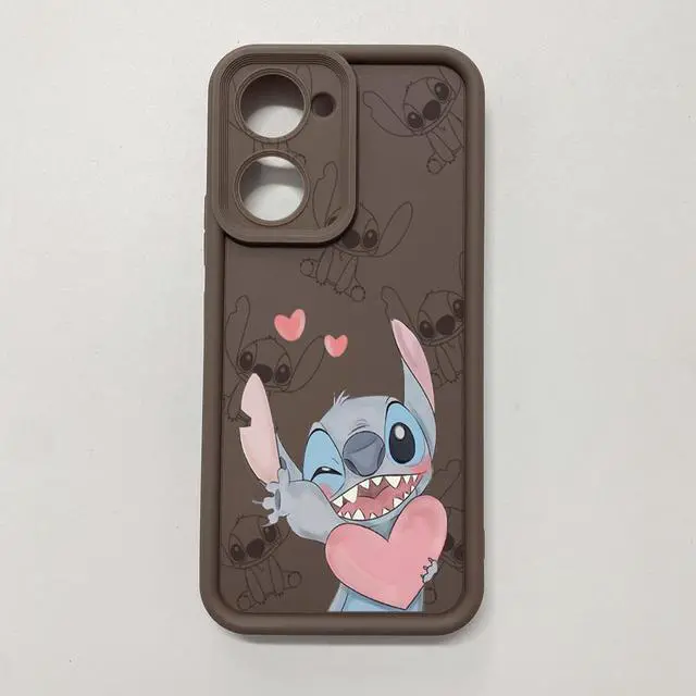 Alt view image 3 of 3 - Case For VIVO Y18 4G Couple Stitch Angel Full Protective Phone Case Anti Drop Cover