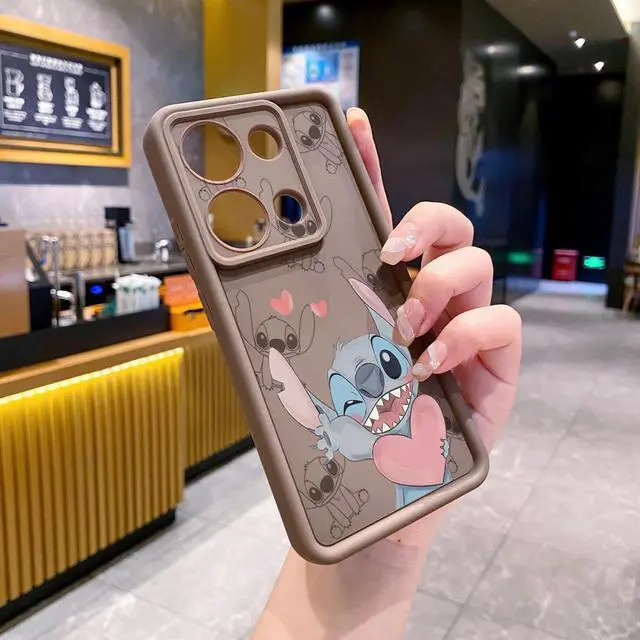 Alt view image 2 of 3 - Case For Redmi Note 13 Pro 4G Couple Stitch Angel Full Protective Phone Case Anti Drop Cover