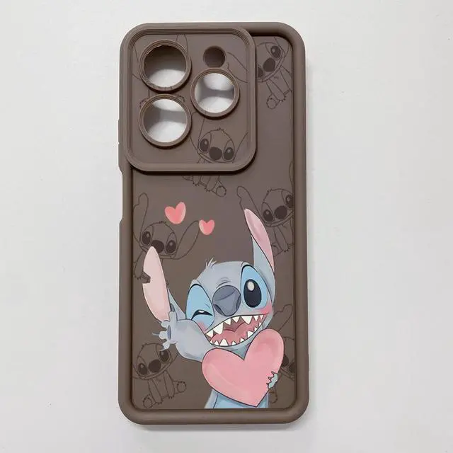 Alt view image 3 of 3 - Case For Infinix Hot 40 Pro Couple Stitch Angel Full Protective Phone Case Anti Drop Cover