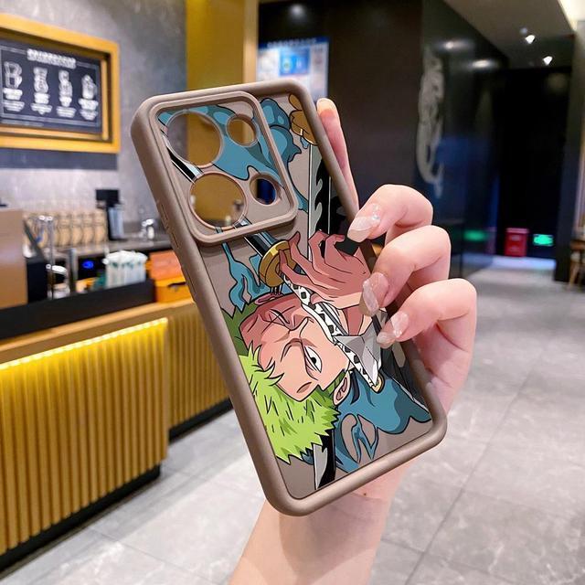 Alt view image 2 of 3 - Case For POCO X6 5G Zoro Luffy Full Protective Phone Case Anti Drop Cover