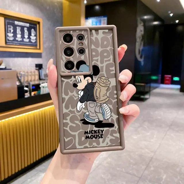 Alt view image 2 of 3 - Case For Samsung S23 Ultra Couple Mickey Minnie Full Protective Phone Case Anti Drop Cover