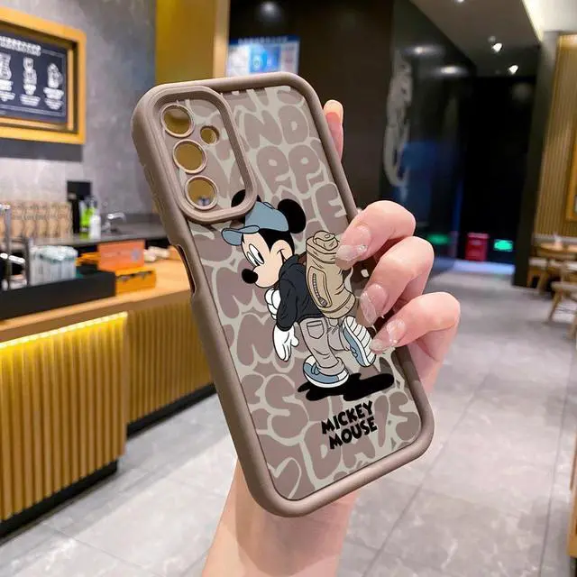 Alt view image 2 of 3 - Case For Samsung S23 FE Couple Mickey Minnie Full Protective Phone Case Anti Drop Cover
