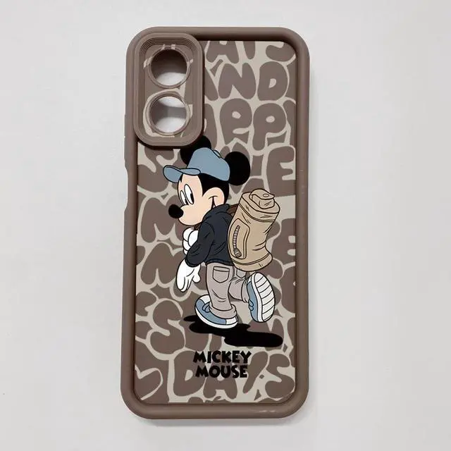 Alt view image 3 of 3 - Case For OPPO A98 5G Couple Mickey Minnie Full Protective Phone Case Anti Drop Cover