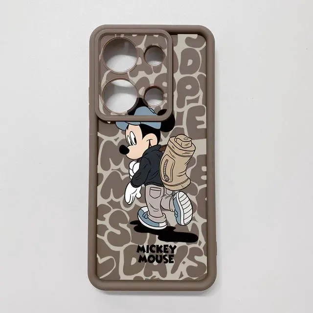 Alt view image 3 of 3 - Case For Infinix Zero 30 5G Couple Mickey Minnie Full Protective Phone Case Anti Drop Cover