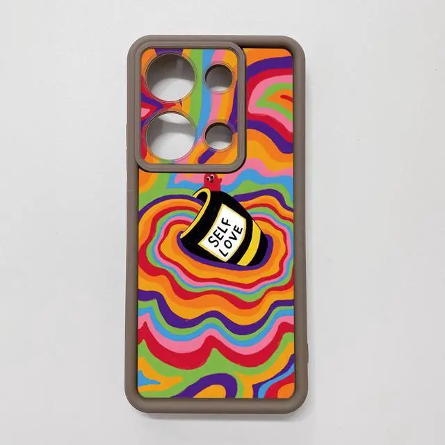 Alt view image 3 of 3 - Case For Infinix Zero 30 5G Liquid Coffe Full Protective Phone Case Anti Drop Cover