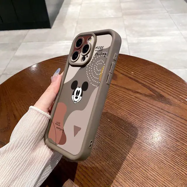 Alt view image 3 of 3 - Case For iPhone 14 Pro Retro Mickey Full Protective Phone Case Anti Drop Cover
