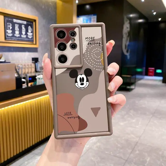 Alt view image 2 of 3 - Case For Samsung S24 Ultra Retro Mickey Full Protective Phone Case Anti Drop Cover