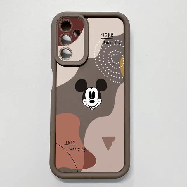 Alt view image 3 of 3 - Case For Samsung A14 5G Retro Mickey Full Protective Phone Case Anti Drop Cover