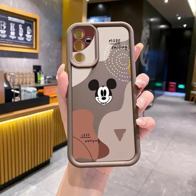 Main image of Case For Samsung A15 4G Retro Mickey Full Protective Phone Case Anti Drop Cover