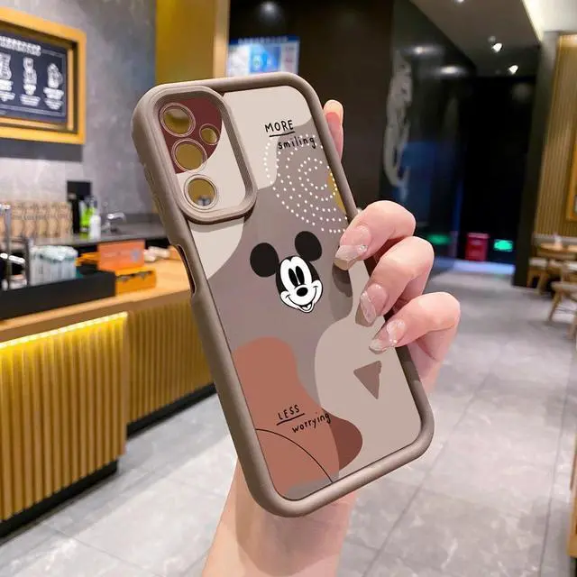 Alt view image 2 of 3 - Case For Samsung A15 4G Retro Mickey Full Protective Phone Case Anti Drop Cover