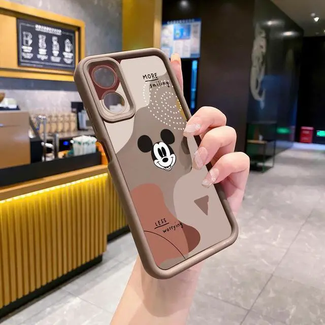 Alt view image 2 of 3 - Case For OPPO A38 4G Retro Mickey Full Protective Phone Case Anti Drop Cover