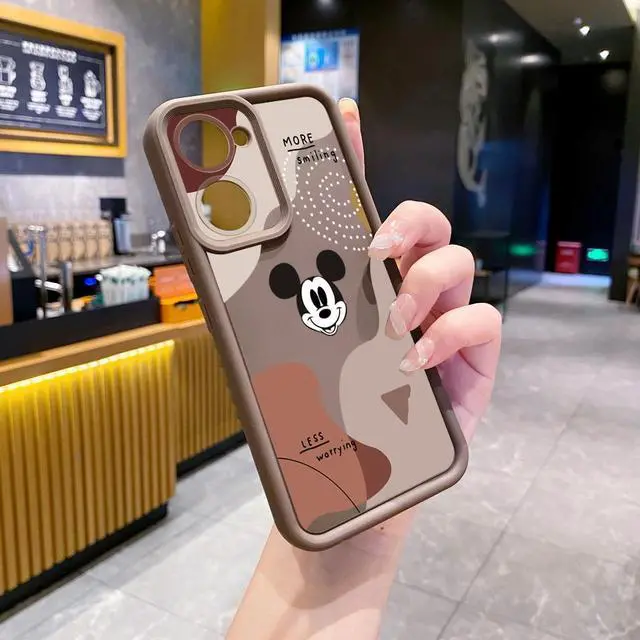 Alt view image 2 of 3 - Case For VIVO Y18 4G Retro Mickey Full Protective Phone Case Anti Drop Cover