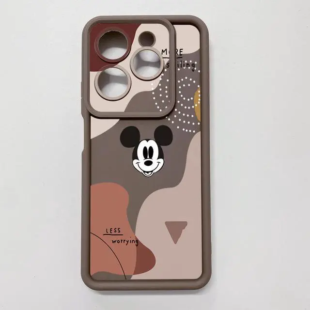 Alt view image 3 of 3 - Case For Infinix Hot 40i Retro Mickey Full Protective Phone Case Anti Drop Cover
