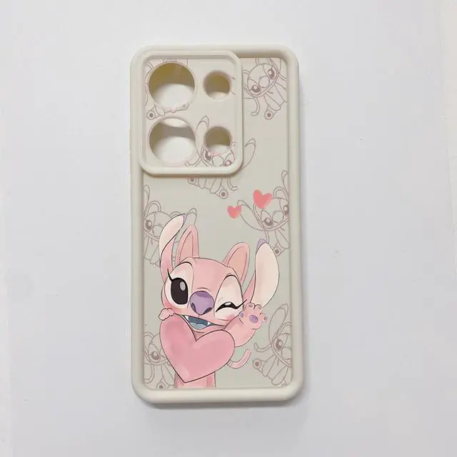 Alt view image 3 of 3 - Case For Infinix Zero 30 5G Couple Stitch Angel Full Protective Phone Case Anti Drop Cover