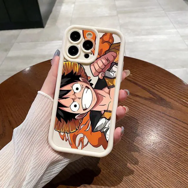 Main image of Case For iPhone 15 Pro Zoro Luffy Full Protective Phone Case Anti Drop Cover