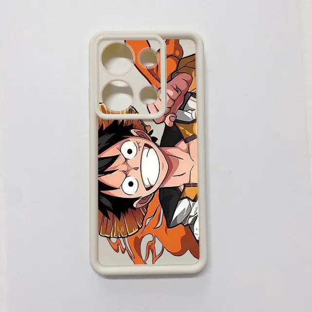 Alt view image 3 of 3 - Case For Redmi Note 13 Pro 5G Zoro Luffy Full Protective Phone Case Anti Drop Cover