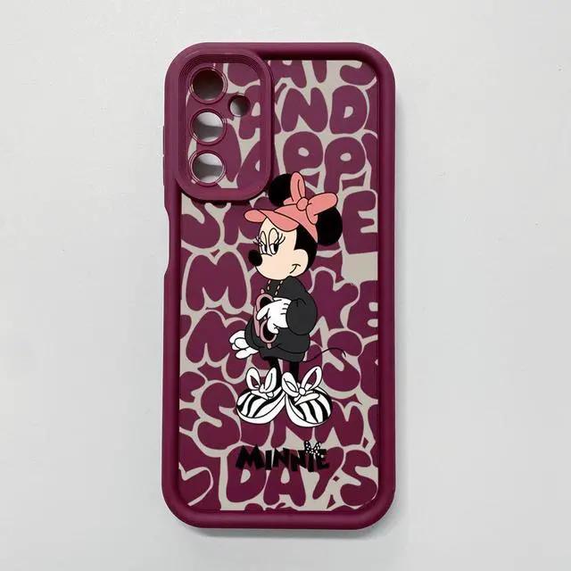 Alt view image 3 of 3 - Case For Samsung A34 5G Couple Mickey Minnie Full Protective Phone Case Anti Drop Cover