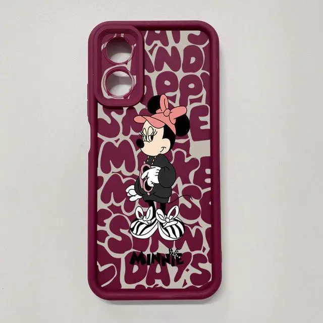Alt view image 3 of 3 - Case For OPPO A98 5G Couple Mickey Minnie Full Protective Phone Case Anti Drop Cover