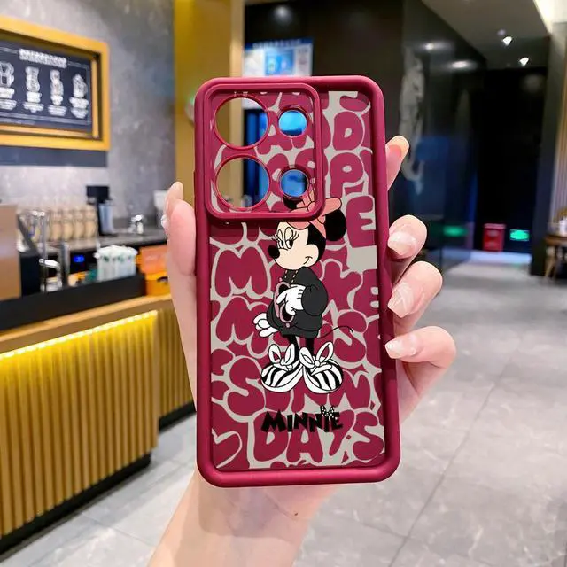 Main image of Case For POCO M6 Pro 4G Couple Mickey Minnie Full Protective Phone Case Anti Drop Cover