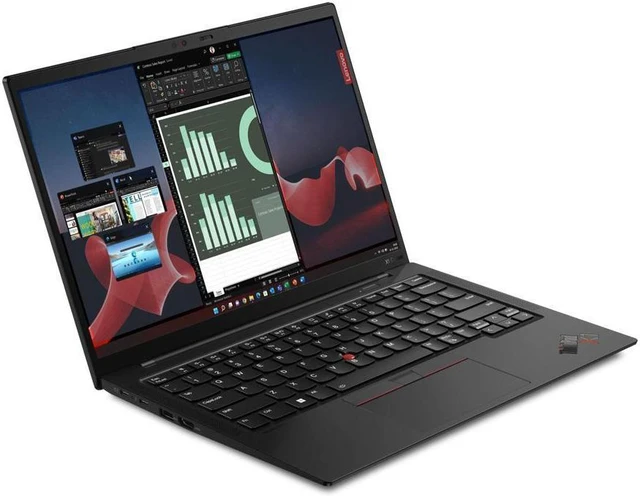 Alt view image 4 of 7 - Lenovo ThinkPad X1 Carbon Gen 11 Business Laptop - Intel Core i7, 14" Screen, 16GB Memory, 512GB HDD, Black