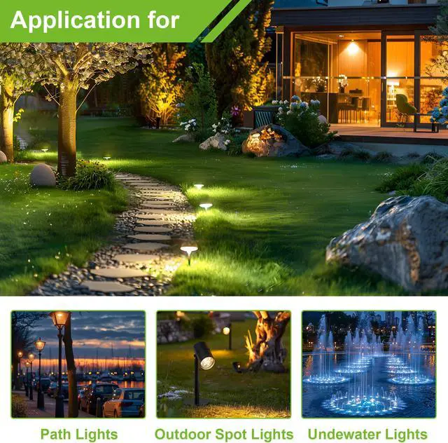 Alt view image 4 of 7 - SYSTON CABLE TECHNOLOGY 14/2 Low Voltage Landscape Lighting Wire, Direct Burial, Stranded Copper, Black, Outdoor Black 100 ft.