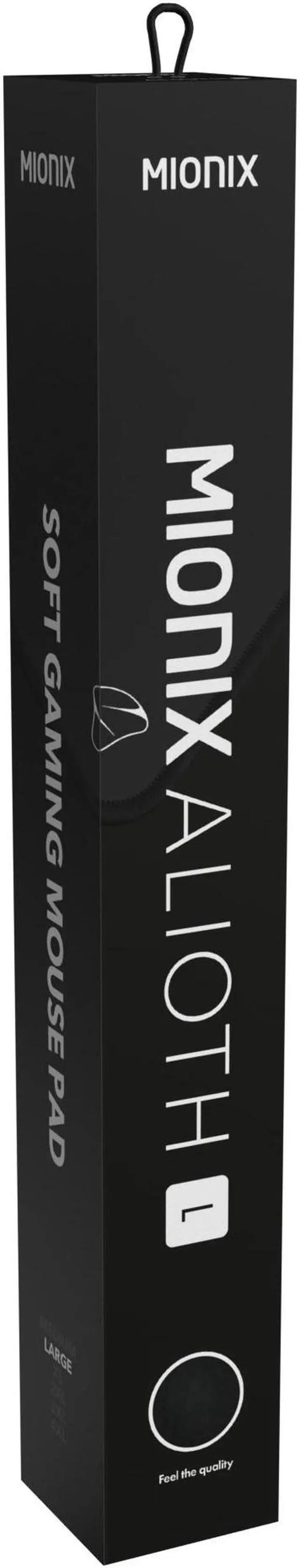 Alt view image 6 of 7 - MIONIX Alioth-L, Gaming Mouse pad, Water resistant. Easy to clean desk pad, Optimized for gaming. (18.1 x 15.7 inches in width/height)
