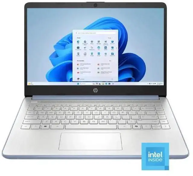 Main image of HP - 14" LAPTOP - INTEL PROCESSOR N150 - 4GB - 128GB UFS - SKY BLUE