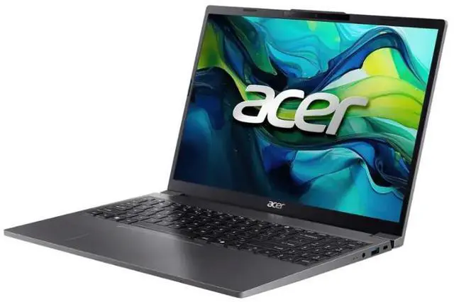 Alt view image 2 of 3 - Acer - Aspire Go 15 Laptop  15.3" WUXGA 1920 x 1200 IPS  Intel i5-1334U  Intel UHD Graphics - 8GB DDR4  256GB PCIe Gen4 SSD - Steel Gray