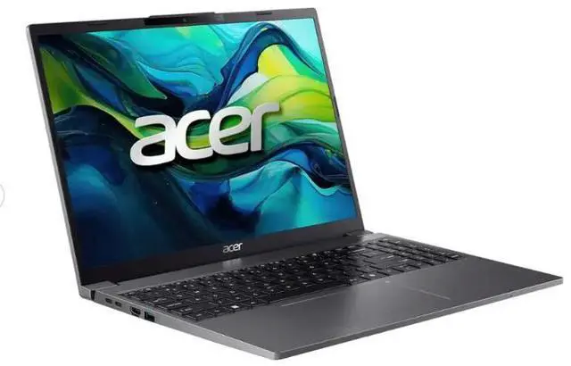 Alt view image 3 of 3 - Acer - Aspire Go 15 Laptop  15.3" WUXGA 1920 x 1200 IPS  Intel i5-1334U  Intel UHD Graphics - 8GB DDR4  256GB PCIe Gen4 SSD - Steel Gray