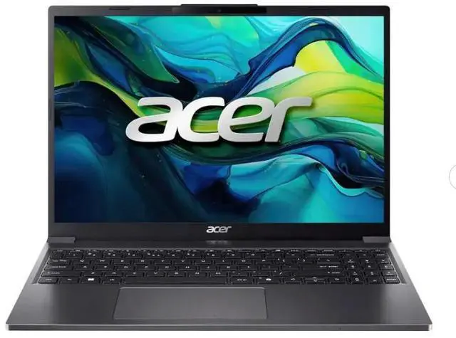 Main image of Acer - Aspire Go 15 Laptop  15.3" WUXGA 1920 x 1200 IPS  Intel i5-1334U  Intel UHD Graphics - 8GB DDR4  256GB PCIe Gen4 SSD - Steel Gray