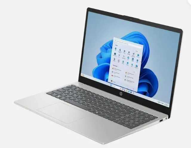 Alt view image 2 of 3 - HP 15-fd0150wm 15.6" FHD Touchscreen i5-1334U 1.3GHz Intel UHD Graphics 8GB RAM 512GB SSD Win 11 Home Natural Silver