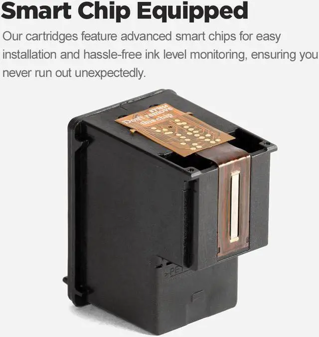 Alt view image 7 of 7 - LD Products Remanufactured Ink Cartridge Replacement for HP 63 F6U62AN (Black, 2 Cartridge Pack)