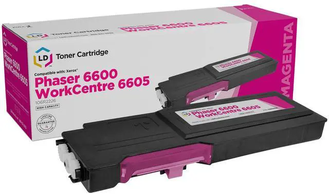 Main image of LD Products Compatible Toner Cartridge Replacement for Xerox 106R02226 High Yield (Magenta)