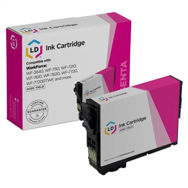 Main image of LD Products Ink Cartridge Replacement for Epson 252XL / T252XL320 High Yield Magenta for use in WF-3620, WF-3640, WF-7110, WF-7610, WF-7620