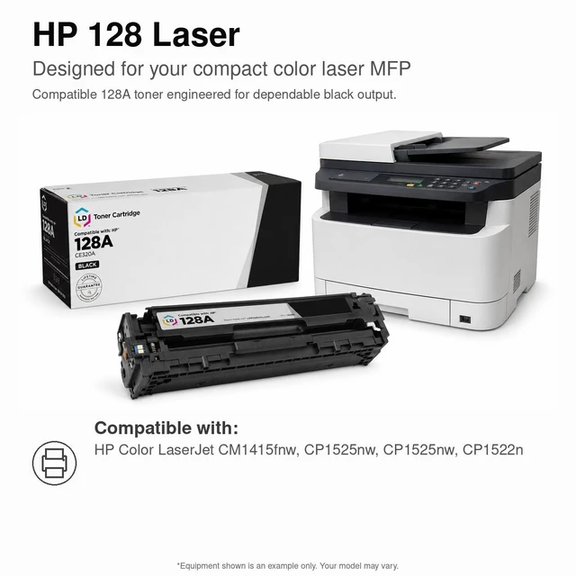 Alt view image 6 of 7 - LD Products Toner Cartridge Replacement for HP 128A CE323A (Magenta)