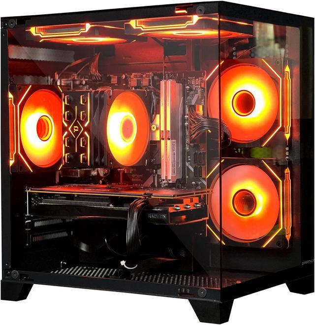 HZG Gaming Desktop Computer PC,AMD Ryzen 5 5600X,RX 6750GRE 32GB RAM and 1TB NVMe M.2 SSD, WiFi6E, ARGB Fan, Prebuilt Gaming PC Tower AMD Ryzen 5 HZG Gaming Desktop Computer PC,AMD Ryzen 5 5600X,RX 6750GRE 32GB RAM and 1TB NVMe M.2 SSD, WiFi6E, ARGB Fan, Prebuilt Gaming PC Tower AMD Ryzen 5